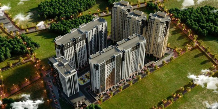 Орто-Сай айылында курула турчу көп кабаттүү үйдүн 300 батири ипотекалык компанияга өтөт