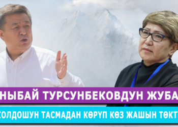 «Чыныбай Турсунбековду убагында баалабаптырбыз» | Каныбек Иманалиев