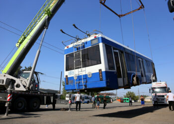 Ошко Бишкектен троллейбустардын алгачкы партиясы жеткирилди