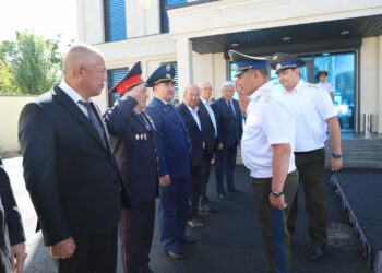 Ташиев УКМКнын Бишкектеги Ленин райондук бөлүмүнүн жаңы имаратын ачты