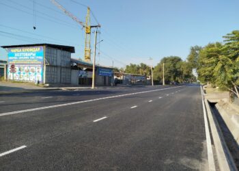 Бишкектеги Лев Толстой көчөсү оңдолуп, ачылды