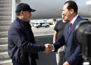 Президент Садыр Жапаров Нью-Йоркко иш сапары менен барды