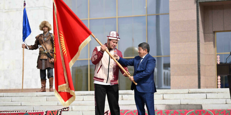 Кыргызстандын Улуттук курама командасын V Дүйнөлүк көчмөндөр оюндарына узатуу аземи өттү