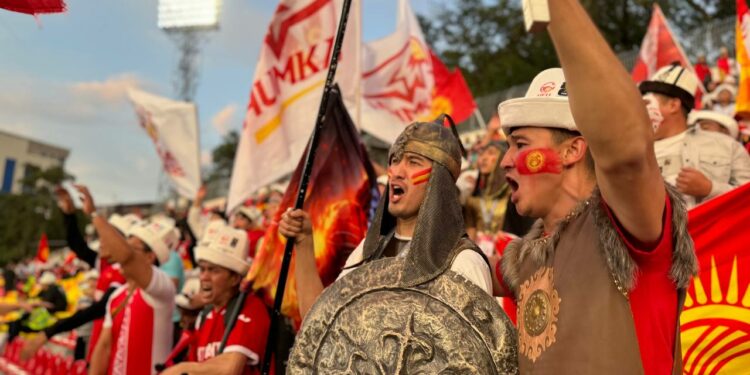 Кыргызстан менен Өзбекстандын беттеши. 1-тайм 2:2 эсеби менен аяктады