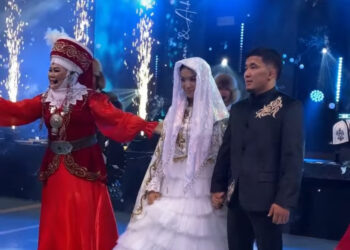 Жоламан Шаршенбековдун үлпөт тоюнан көз ирмемдер (видео)