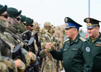 Сүлүктүдө «Бөрү» атайын багыттагы аскердик бөлүгүнүн ачылыш аземи өттү