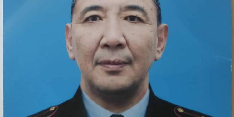 Милициянын капитаны Курманбек Токобаев мезгилсиз дүйнөдөн кайтты