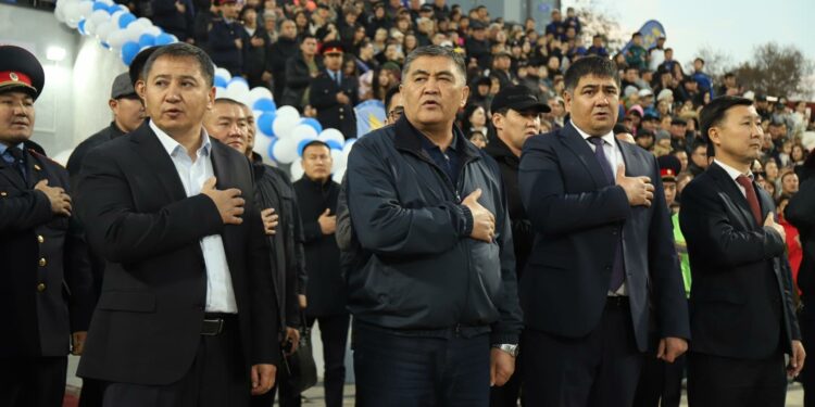 Кара-Балтада жаңыланган «Манас» спорт комплекси ачылды