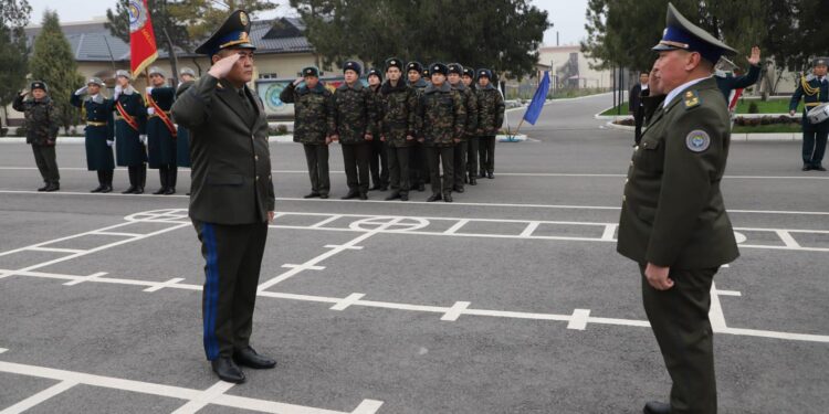 УКМК: Өзүнчө күзөт жана камсыздоо батальонунун жаш жоокерлери ант беришти