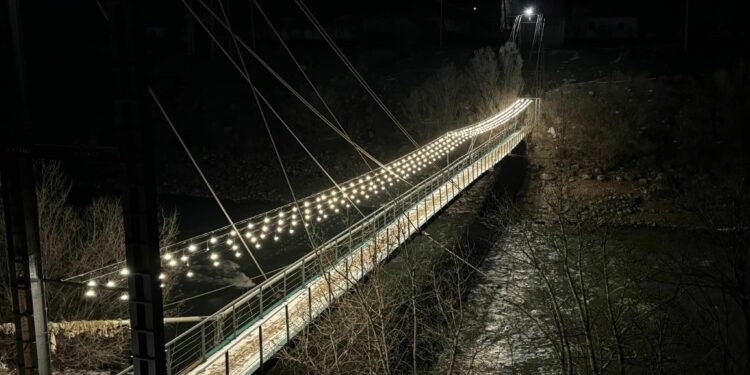 Нарындагы асма көпүрө оңдоодон өттү