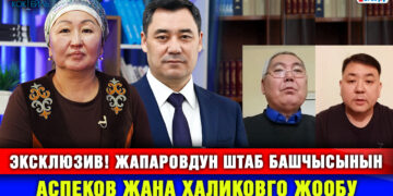 Н.Эшеналиева С.Жапаров, К.Ташиев, А.Мадумаров тууралуу чуулгандуу чындыкты айтты
