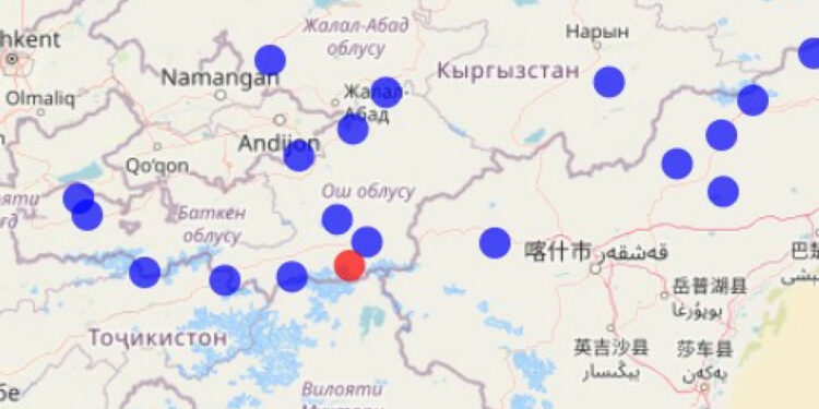 Алайда 3,5 баллга жеткен жер титирөө болду