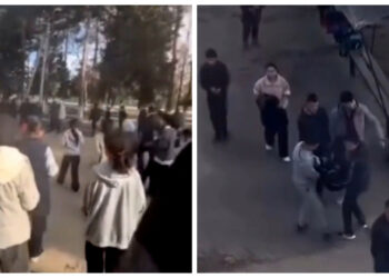 Таласта окуучулардын мушташынын видеосу тараган. Милиция эмне дейт?