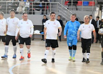 «Мурас» достук мелдеши старт алды. «Ноокат» командасы биринчи жолу ойноп жатат