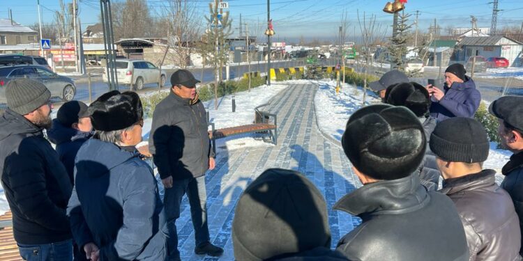 Бишкекте демөөрчүлөрдүн каражатына бүткөн жаңы сейил бак ачылды