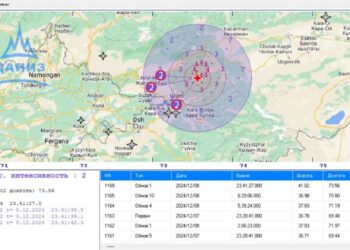 Таң эрте Ошто жер титиреди