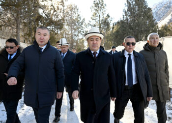 Президент Садыр Жапаров “Ысык-Ата” санаторийин ачты (фото)