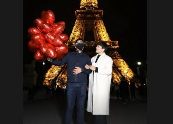 Айпери Медет кызы сырдуу жигит менен сүрөт жүктөп, талкууга жем таштады