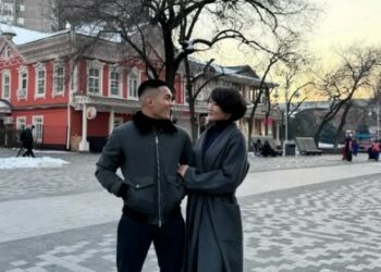 Айсулуу Тыныбекова жолдошу менен түшкөн сүрөтүн жарыялады