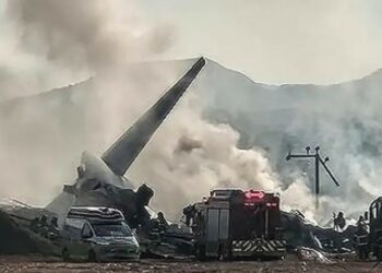 Түштүк Кореядагы учак кырсыгы видеого түшүп калган