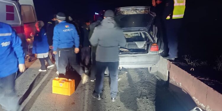 Кадамжайда жол кырсыгы катталып, 1 адам көз жумду
