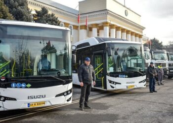 №61 автобустун кыймылы өзгөрдү