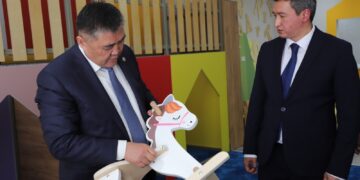 Караколдо УКМКнын жана башка күч түзүмдөрүнүн кызматкерлеринин балдары үчүн бала бакча ачылды