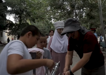 Ош мэри сейил бактагы дааратканада иштеген энеге үй берди (видео)