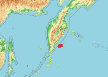Камчаткада күчү 6,2 баллга жеткен жер титирөө катталды