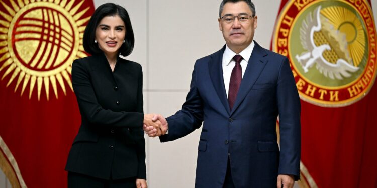 Садыр Жапаров Саида Мирзийоеваны кабыл алды