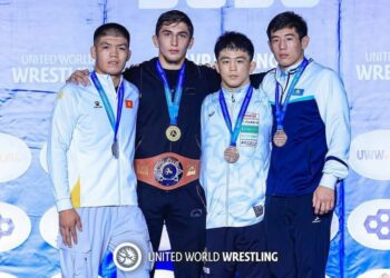 Эркин күрөш (U-20): Адилет Акылбеков дүйнө чемпионатында күмүш медалга ээ болду