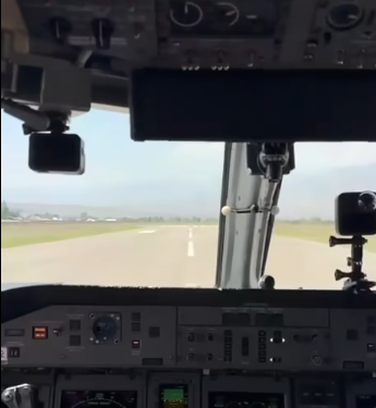 Казарманга биринчи техникалык рейс учканы маалымдалды