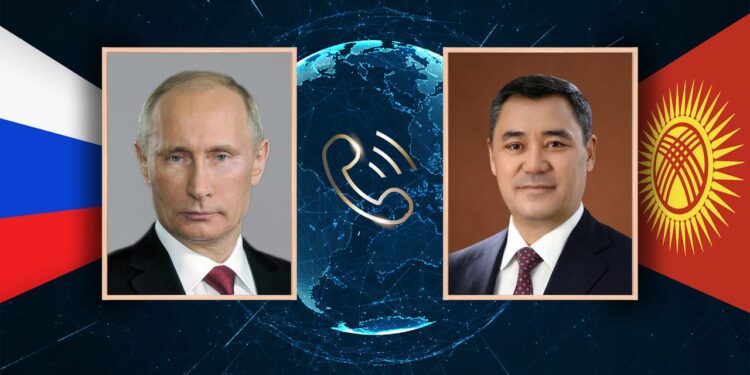 Садыр Жапаров Владимир Путин менен телефон аркылуу сүйлөштү