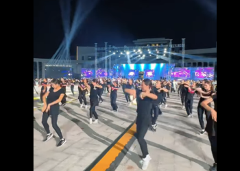 Жалал-Абадда Эгемендүүлүк күнүнө карата даярдыктар кызуу жүрүп жатат (видео)