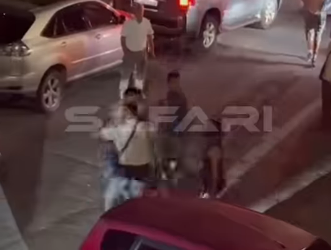 Бишкекте тойдон кийин мушташкан жарандардын видеосу тарады