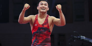 Эрназар Акматалиев Дүйнө чемпиондугунун коло байге ээси болду