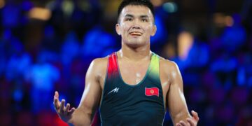 Эрназар Акматалиев Хорватияда өтүп жаткан дүйнө чемпионатында коло медаль үчүн күрөшөт