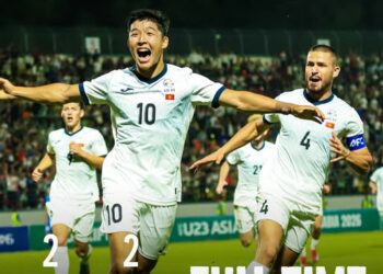 Кыргызстандын футбол боюнча курама командасы (U-23) өзбекстандык оюнчулар менен беттеште тең чыкты