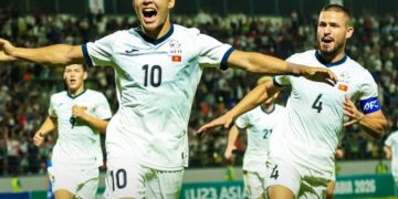 Кыргызстандын футбол боюнча курама командасы (U-23) өзбекстандык оюнчулар менен беттеште тең чыкты