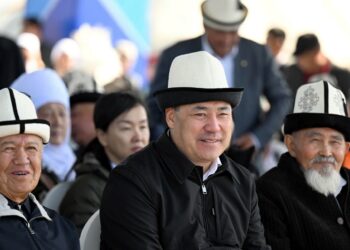 Ысык-Көлдө Түп — Кеген жолу ачылды. Иш-чарага Садыр Жапаров катышты