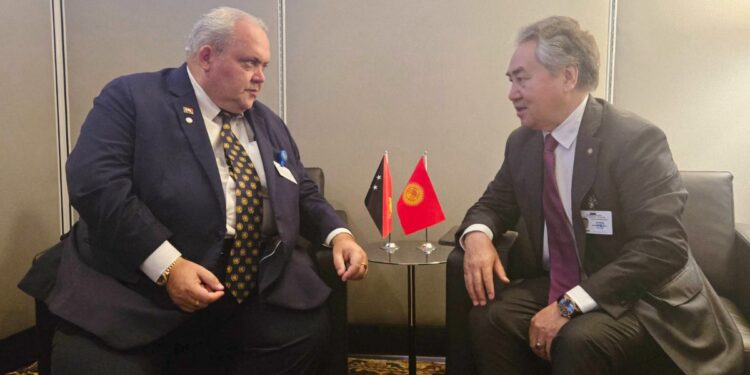 Кыргызстан менен Папуа-Жаңы Гвинеянын ортосунда дипломатиялык мамилелер түзүлдү