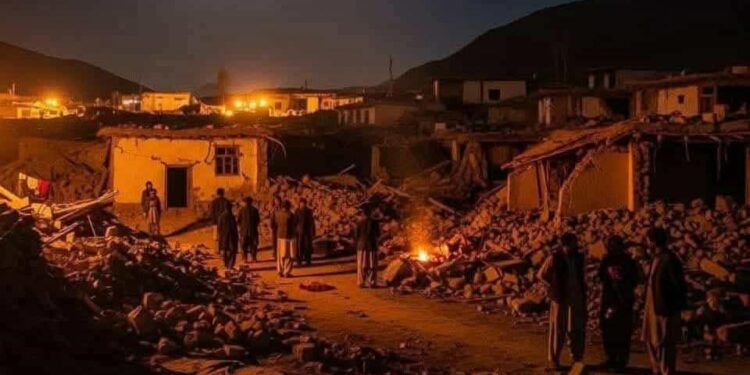 Ооганстанда жер титиреп, 500дөй адам каза болгону маалымдалды