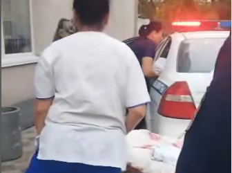 Бишкекте келин милициянын кызматтык унаасында көз жарды