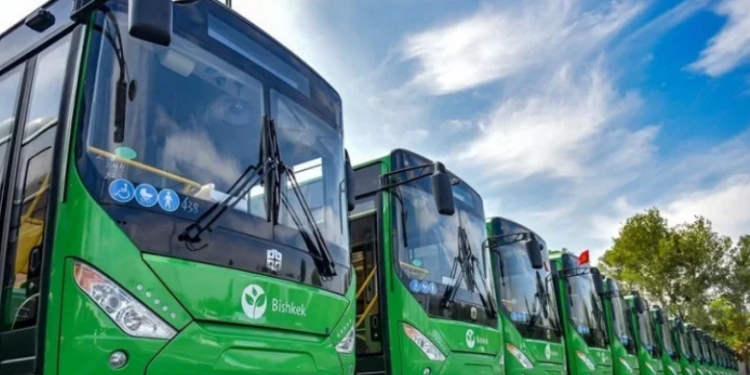 Бишкек – Токмок – Бишкек багыты боюнча убактылуу автобустар жүрө баштады