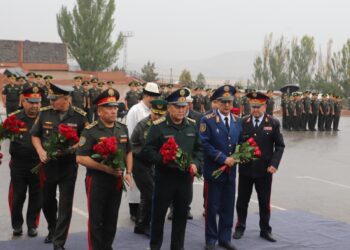 «Ата-Бейитте» кыргыз-тажик чек арасында каза болгондор эскерилди (сүрөт)