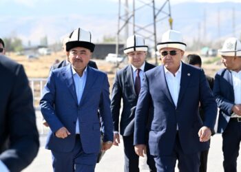 Орок айылында Нүзүп аталыктын эстелиги ачылды. Иш-чарага Ташиев катышты