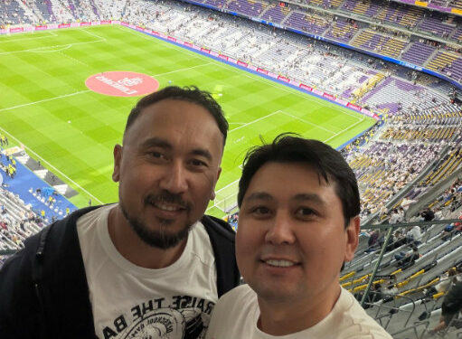 Нурлан Насип менен Урмат Усенов Эль-Класикого Сантьяго Бернабеу стадионунда күбө болушту