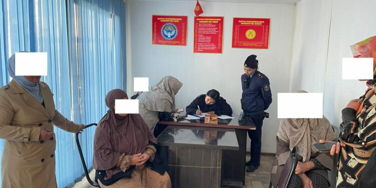 Ошто жүзүн толугу менен жаап жүргөндөргө айып пул салынды