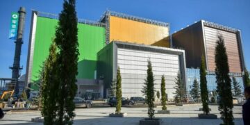 Бишкектеги таштанды иштетүүчү завод электр энергиясын өндүрө баштады