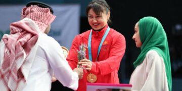 Мээрим Жуманазарова Ислам шериктештиги оюндарда алтын медаль тагынды